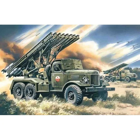 Russischer Raketenwerfer BM-13-16 Katiusha, 1/72 - ICM 72571 Russischer Raketenwerfer BM-13-16 Katiusha, 1/72 - ICM 72571