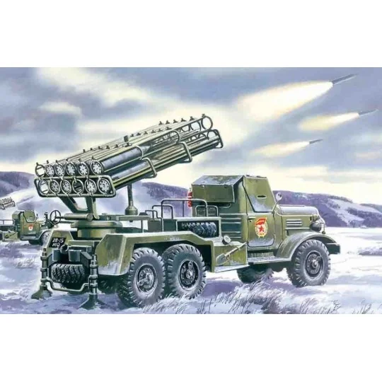 Russischer Raketenwerfer BM-24-12, 1/72 - ICM 72591