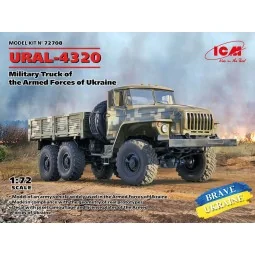 URAL-4320, Military Truck of the Armed Forces of Ukraine - ICM 72708
