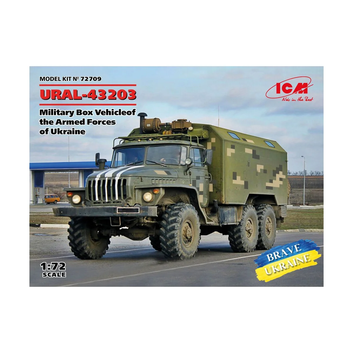 URAL-43203, Military Box Vehicle of the Armed Forces of Ukraine, 1/... URAL-43203, Military Box Vehicle of the Armed Forces of Ukraine, 1/...