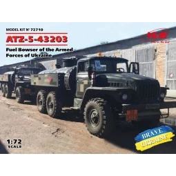 ATZ-5-43203, Fuel Bowser of the Armed Forces of Ukraine - ICM 72710
