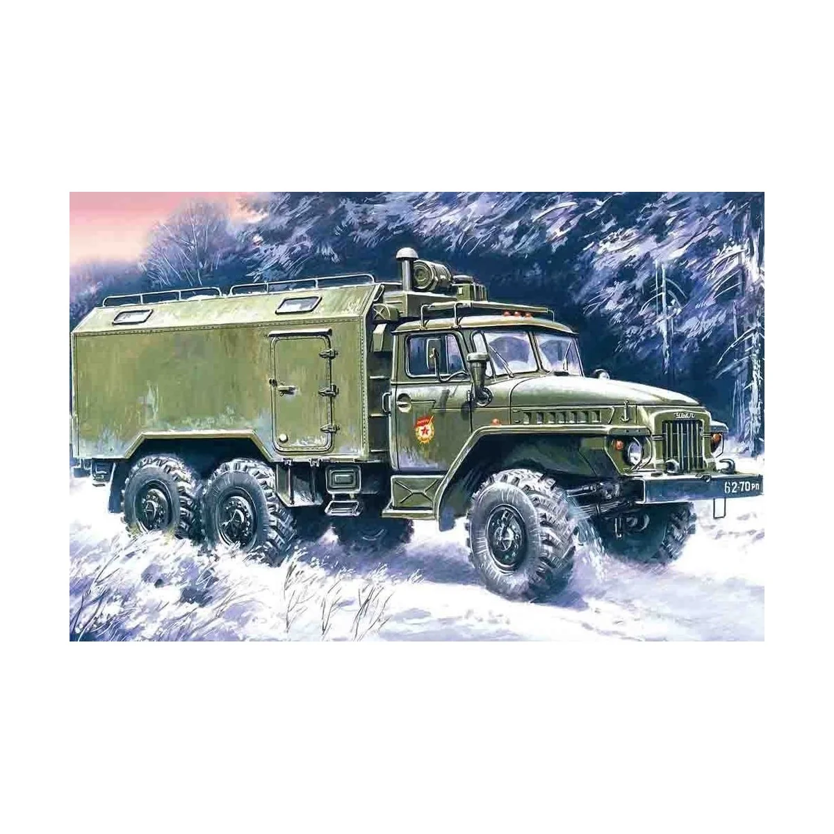 URAL-375A Kommandowagen - ICM 72712