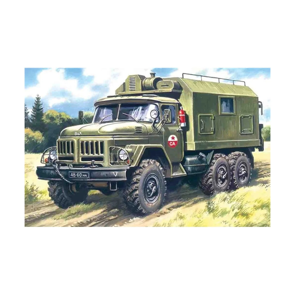 ZIL-131 Kommandowagen - ICM 72812