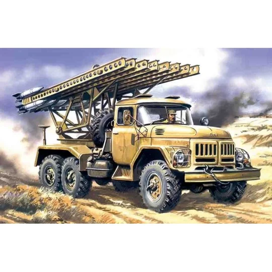 BM-13-16 Raketenwerfer, 1/72 - ICM 72814 BM-13-16 Raketenwerfer, 1/72 - ICM 72814