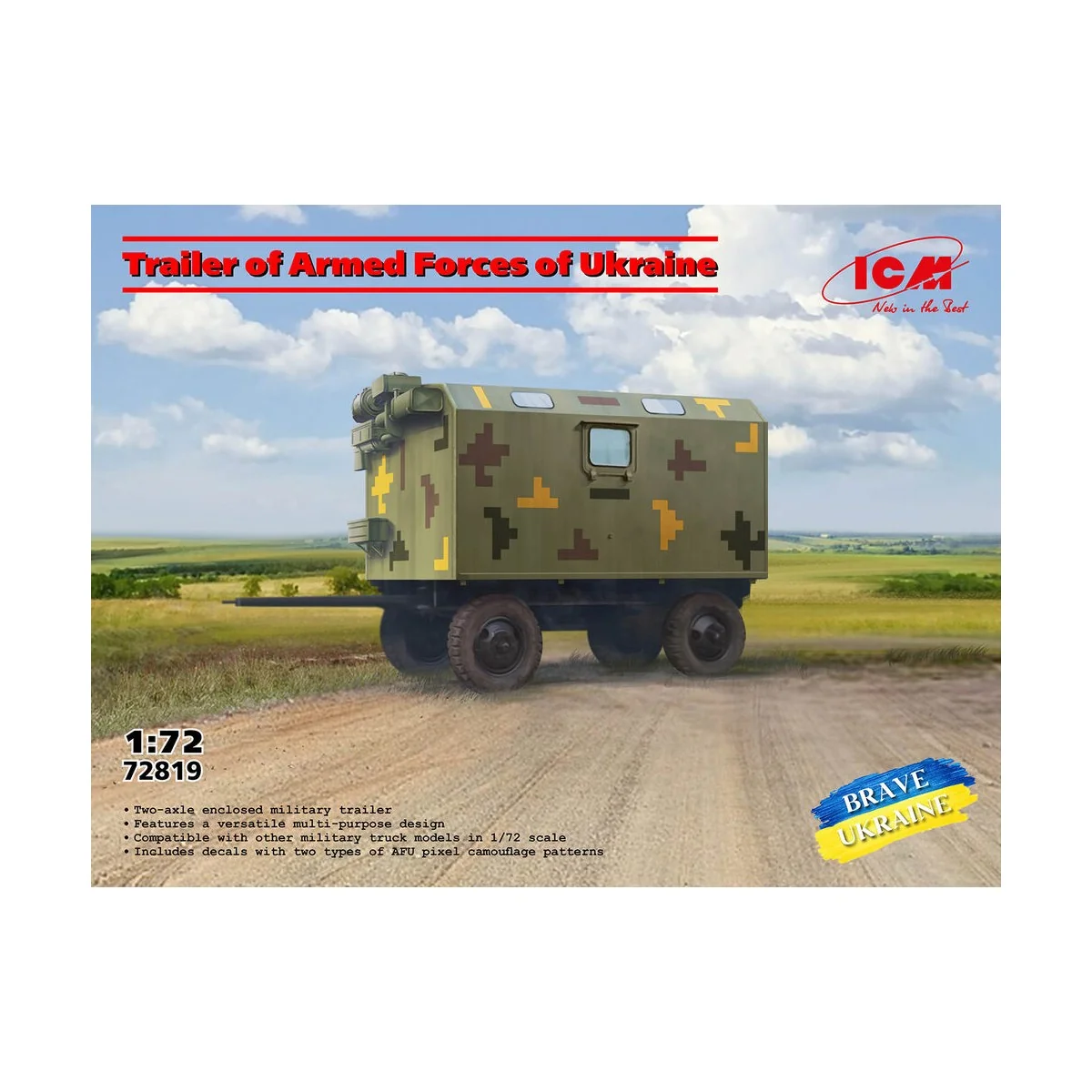 Trailer of Armed Forces of Ukraine - ICM 72819