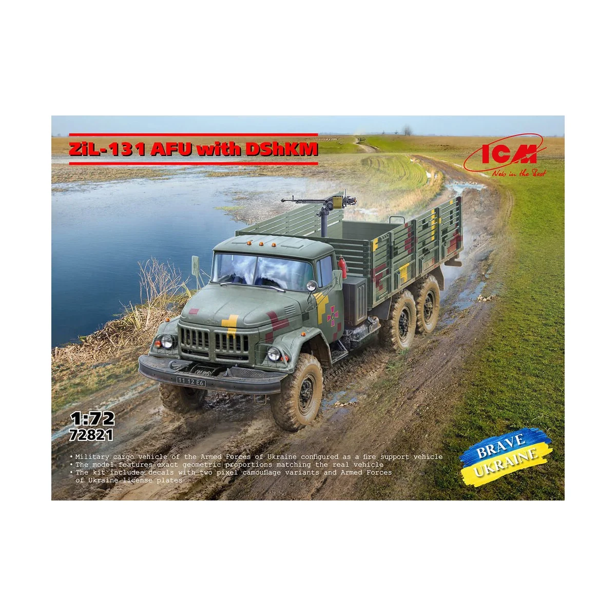 ZIL-131 AFU with DShKM28 - ICM 72821