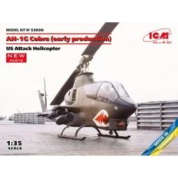 AH-1G Cobra (early production), US Attack Helicopter, 1/35 - ICM 53030