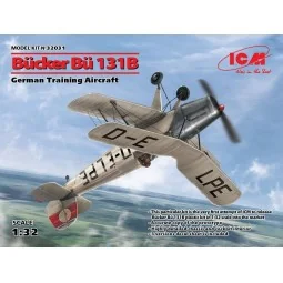Bücker Bü 131B,German Training Aircraft - ICM 32031