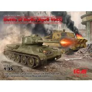 Battle of Berlin (April 1945) (T-34-85, King Tiger) - ICM DS3506