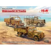 Wehrmacht 3t Trucks (V3000S, KHD S3000, L3000S) - ICM DS3507