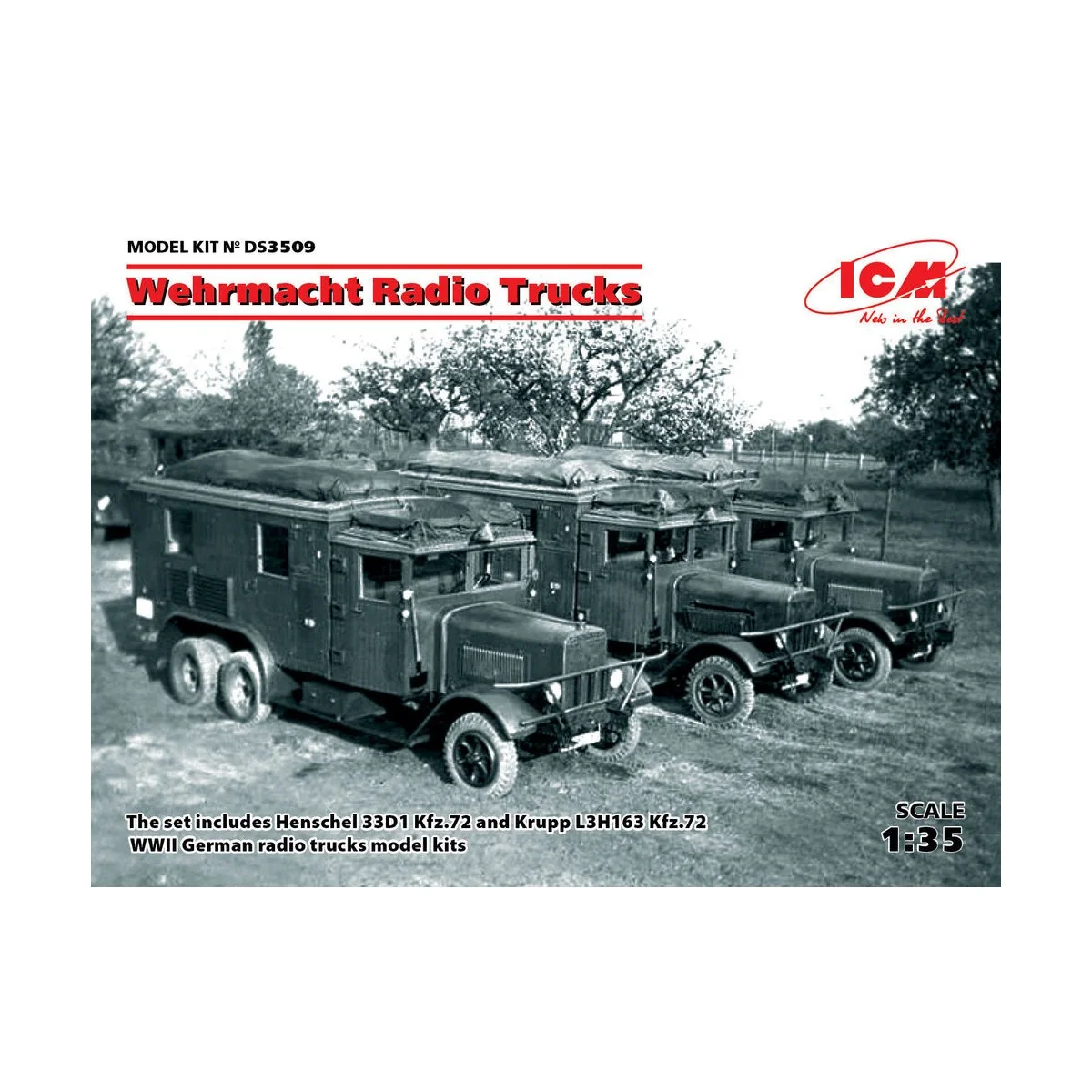 Wehrmacht Radio Trucks(Henschel 33D1 Kfz.72, Krupp L3H163 Kfz.72), ... Wehrmacht Radio Trucks(Henschel 33D1 Kfz.72, Krupp L3H163 Kfz.72), ...