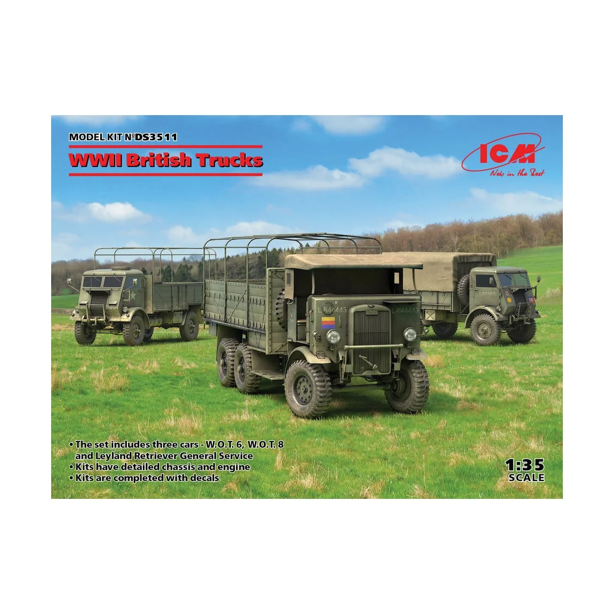 WWII British Trucks(Model W.O.T.6, Model W.O.T.8, Leyland Retriever... WWII British Trucks(Model W.O.T.6, Model W.O.T.8, Leyland Retriever...