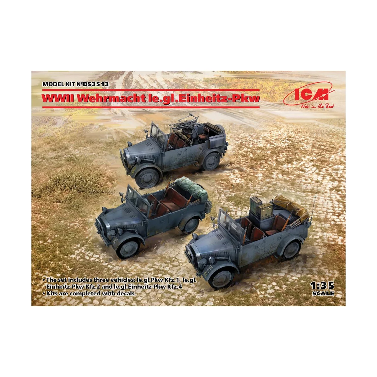 WWII Wehrmacht le.gl.Einheitz-Pkw(le.gl.PKWKfz.1, le.gl.Einheitz-Pk...