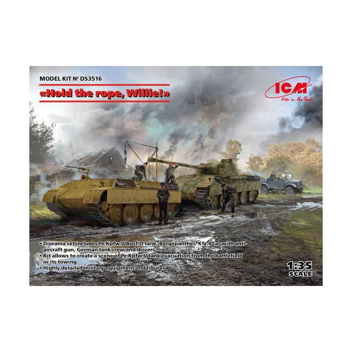 'Hold the rope, Willie!, 1/35 - ICM DS3516 'Hold the rope, Willie!, 1/35 - ICM DS3516