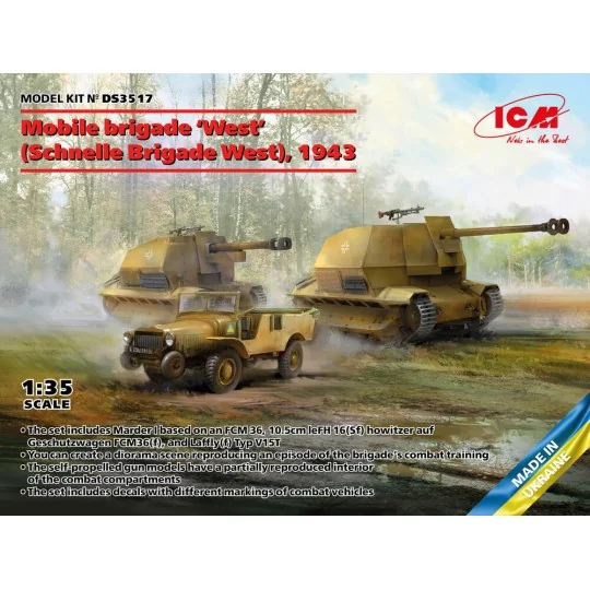 Mobile Brigade West 1943, 1/35 - ICM DS3517
