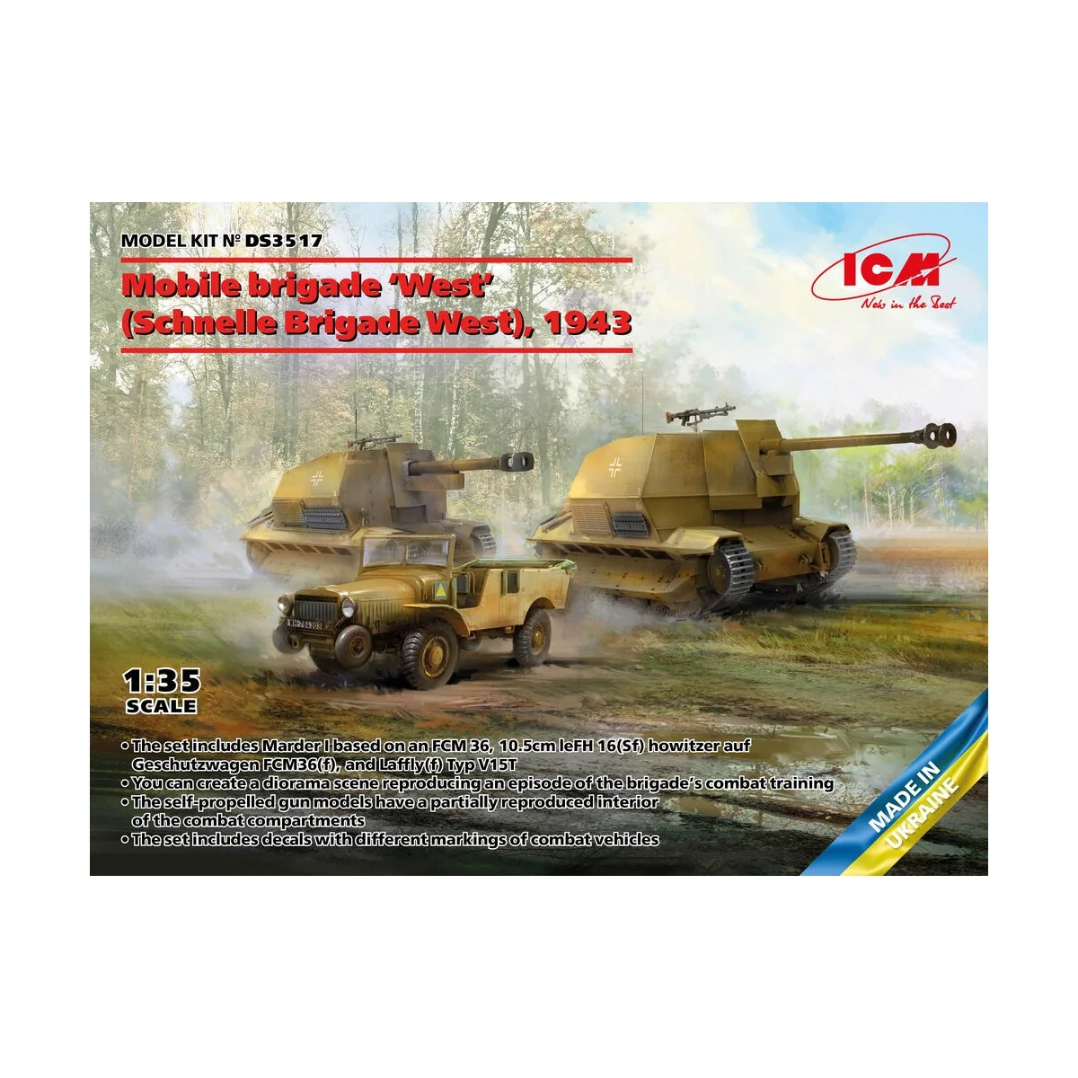 Mobile Brigade West 1943, 1/35 - ICM DS3517