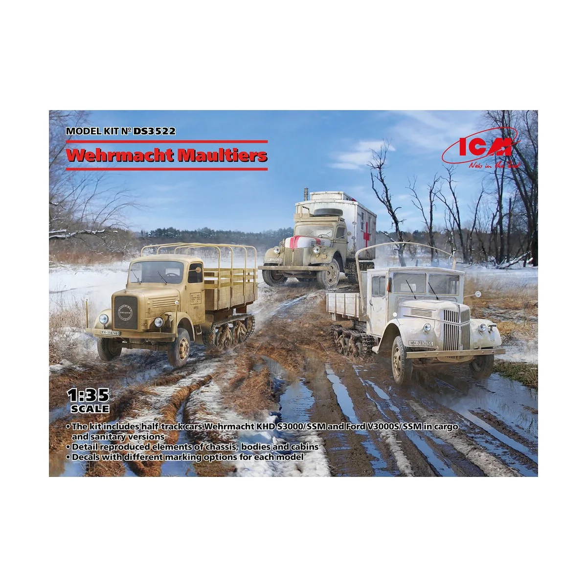 Wehrmacht Maultiers - ICM DS3522