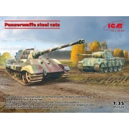 Panzerwaffe steel cats, 1/35 - ICM DS3524