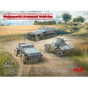 Wehrmacht Armored Vehicles, 1/35 - ICM DS3525 Wehrmacht Armored Vehicles, 1/35 - ICM DS3525