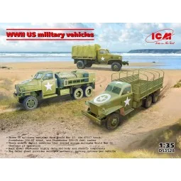 WWII US military vehicles - ICM DS3528