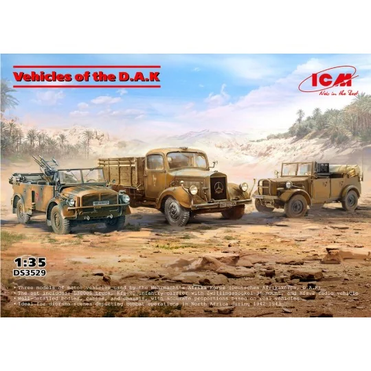 Vehicles of the D.A.K - ICM DS3529