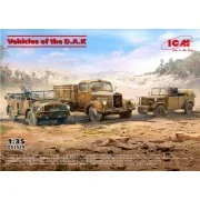 Vehicles of the D.A.K, 1/35 - ICM DS3529 Vehicles of the D.A.K, 1/35 - ICM DS3529