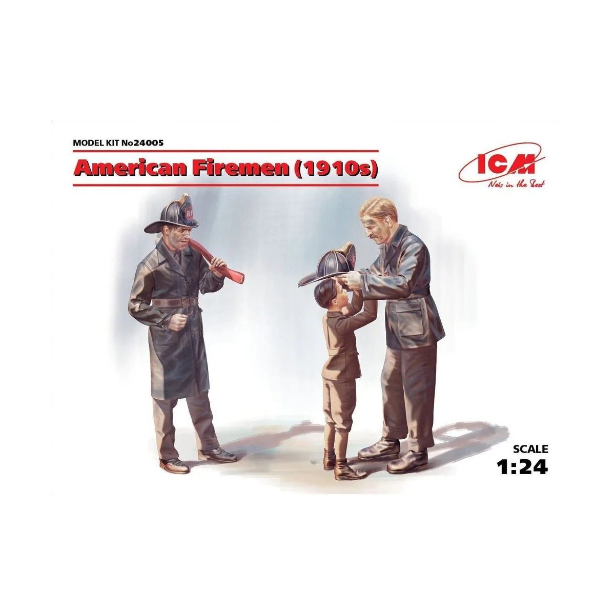 American Firemen 1910s, 1/24 - ICM 24005 American Firemen 1910s, 1/24 - ICM 24005