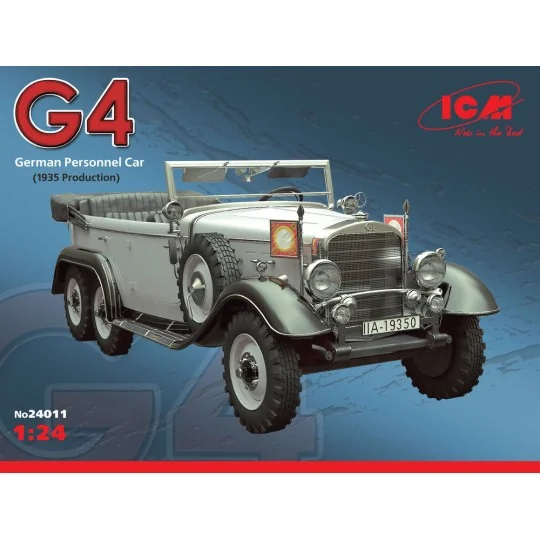 Typ G4 1935, German Personnel Car, 1/24 - ICM 24011 Typ G4 1935, German Personnel Car, 1/24 - ICM 24011