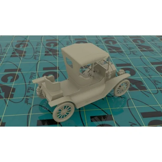 Model T 1912 Commercial Roadster, America Car, 1/24 - ICM 24016