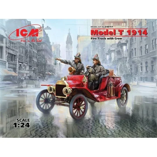 Model T 1914 Fire Truck with Crew - ICM 24017