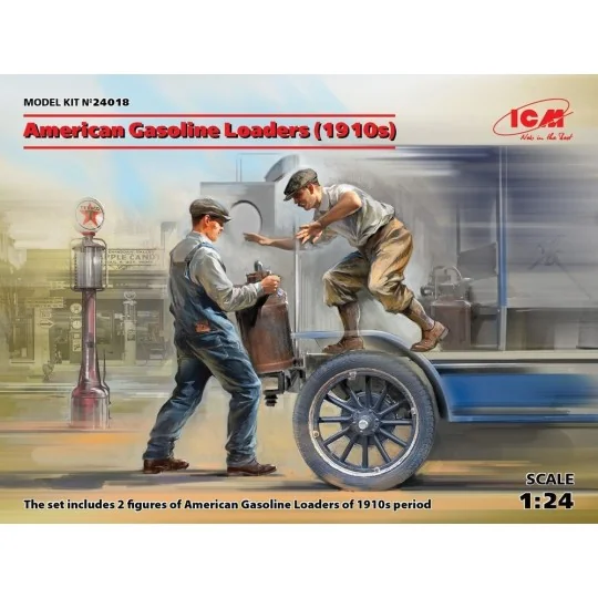 American Gasoline Loaders (1910s)(2 figu, 1/24 - ICM 24018