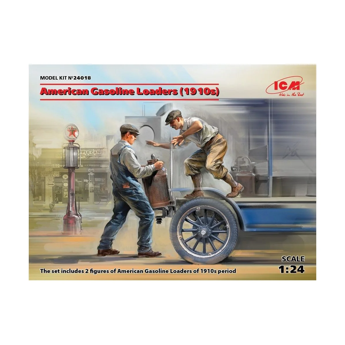 American Gasoline Loaders (1910s)(2 figu, 1/24 - ICM 24018