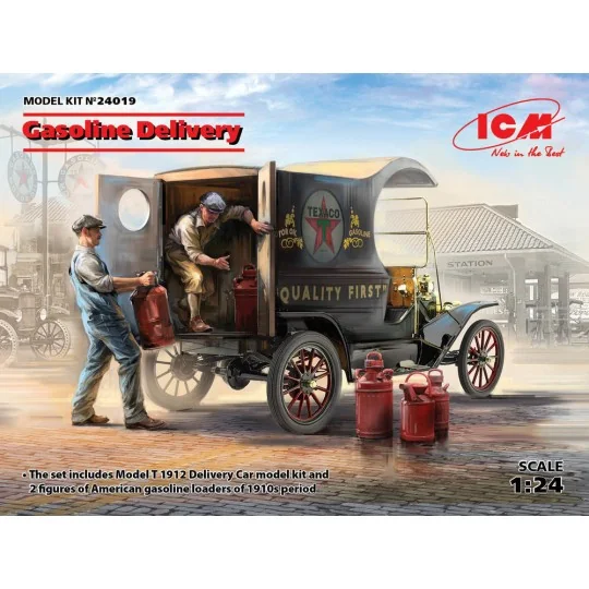 Gasoline Delivery, Model T 1912 Delivery, 1/24 - ICM 24019 Gasoline Delivery, Model T 1912 Delivery, 1/24 - ICM 24019
