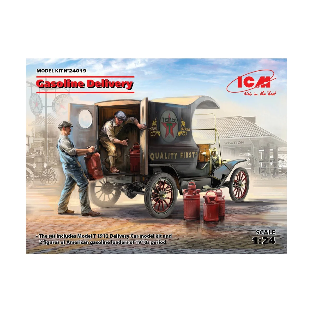 Gasoline Delivery, Model T 1912 Delivery - ICM 24019