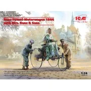 Benz Patent-Motorwagen 1886 with Mrs. Benz & Sons, 1/24 - ICM 24041 Benz Patent-Motorwagen 1886 with Mrs. Benz & Sons, 1/24 - ICM 24041