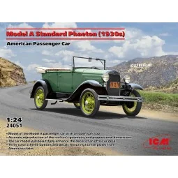 Model A Standard Phaeton (1930s), American Passenger Car, 1/24 - IC...