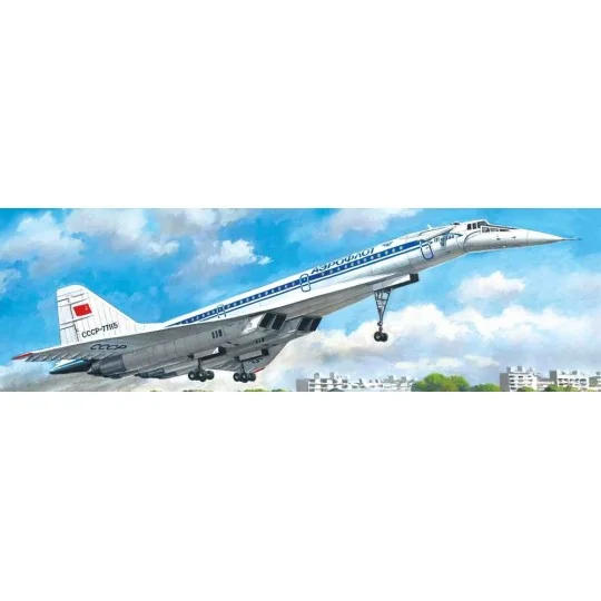 Tupolev-144D, Soviet Supersonic Passenger Aircraft - ICM 14402