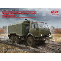 Soviet Six-Wheel Army Truck with Shelter - ICM 35002