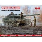 Leopard 2A6 of the Armed Forces of Ukraine with crew - ICM 35013