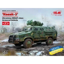 Kozak-2, Ukrainian MRAP-class Armored Vehicle (100% new molds), 1/3...