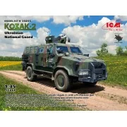 Kozak-2 Ukrainian National Guard, 1/35 - ICM 35015 Kozak-2 Ukrainian National Guard, 1/35 - ICM 35015