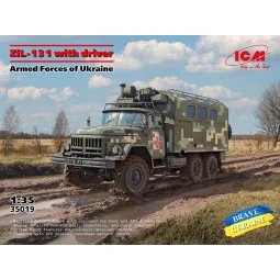 ZiL-131 of the Armed Forces of Ukraine with driver - ICM 35019