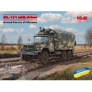 ZiL-131 of the Armed Forces of Ukraine with driver - ICM 35019