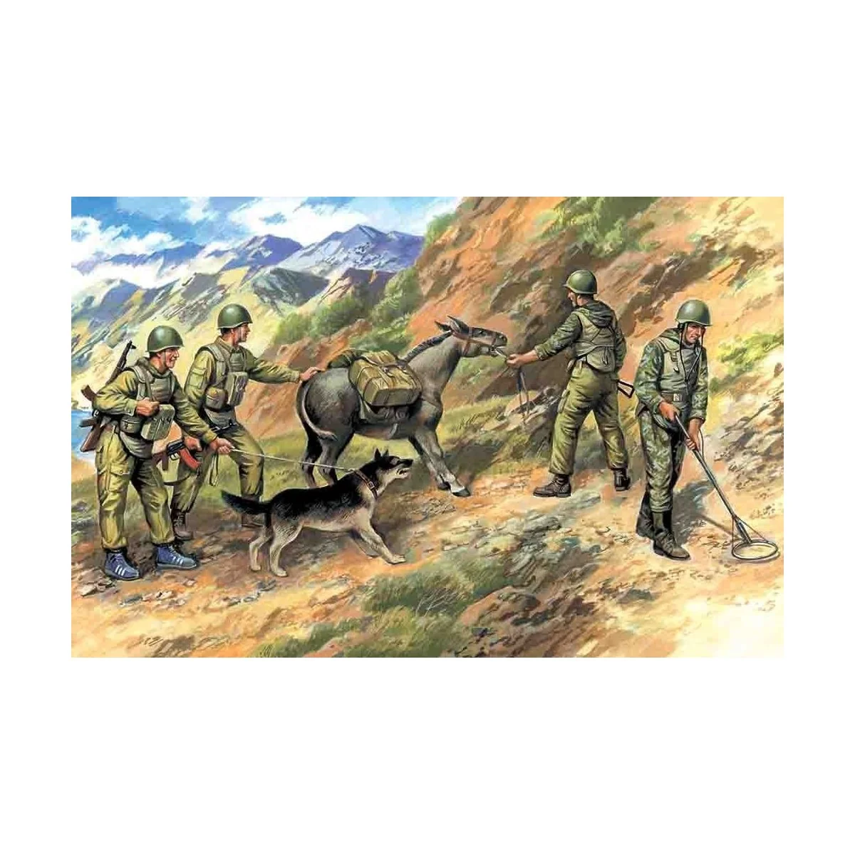 Sowjetische Pioniere Afghanistan 1979-1988, 1/35 - ICM 35031 Sowjetische Pioniere Afghanistan 1979-1988, 1/35 - ICM 35031