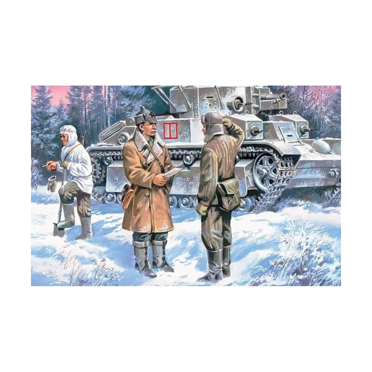 Rote Armee Infanterie (1939-1942), 1/35 - ICM 35051 Rote Armee Infanterie (1939-1942), 1/35 - ICM 35051