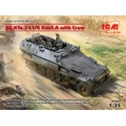 Sd.Kfz.251/6 Ausf.A with Crew, Limited - ICM 35104