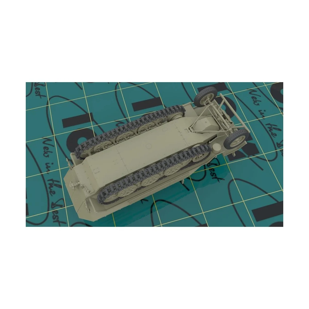 Sd.Kfz.251/6 Ausf.A with Crew, Limited, 1/35 - ICM 35104