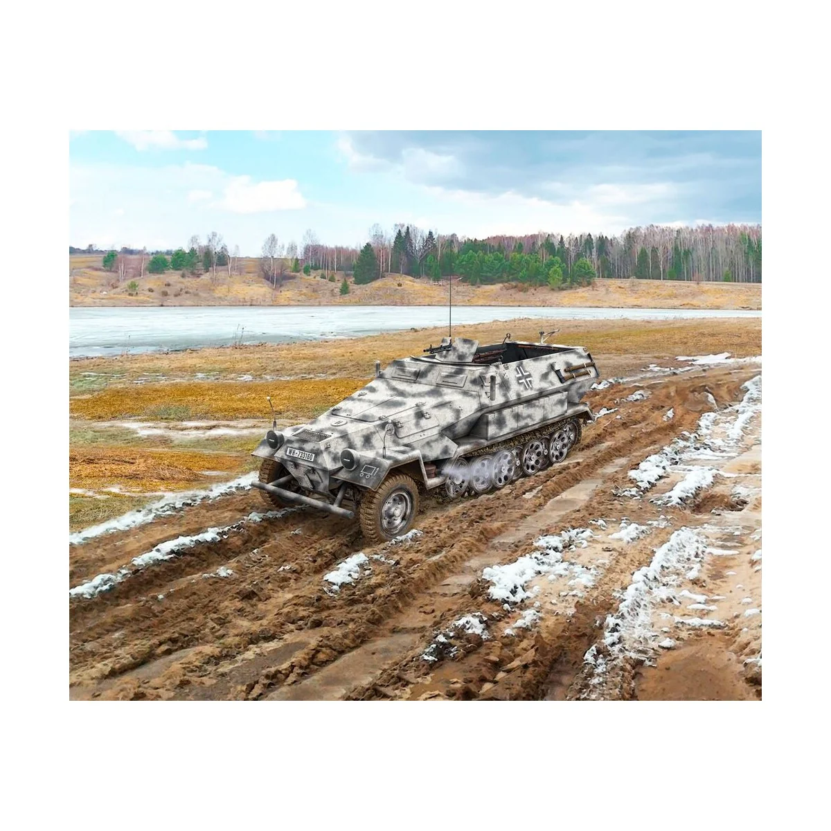 Sd.Kfz.251/1 Ausf.B, 1/35 - ICM 35106