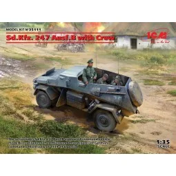 Sd.Kfz. 247 Ausf.B with Crew - ICM 35111