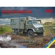 Unimog S 404 with box body, German military truck, 1/35 - ICM 35136 Unimog S 404 with box body, German military truck, 1/35 - ICM 35136